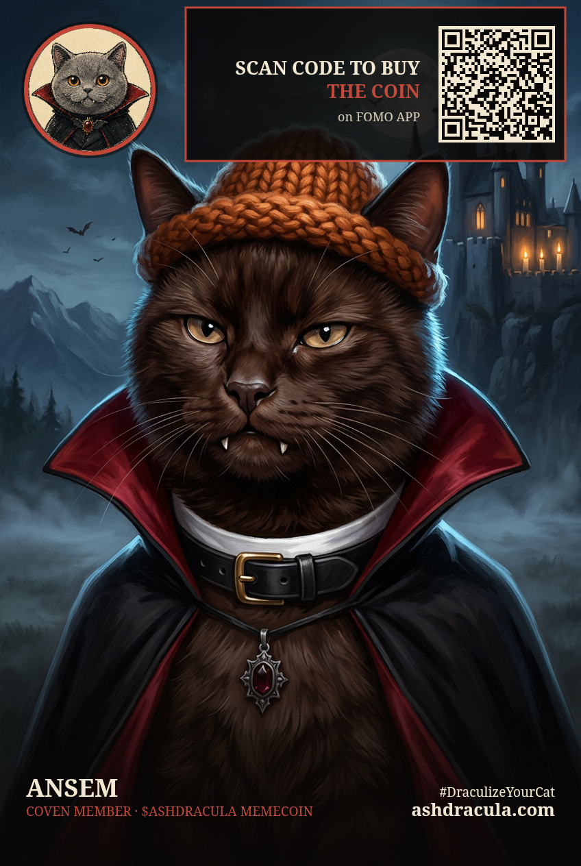 ansem as a Dracula Cat